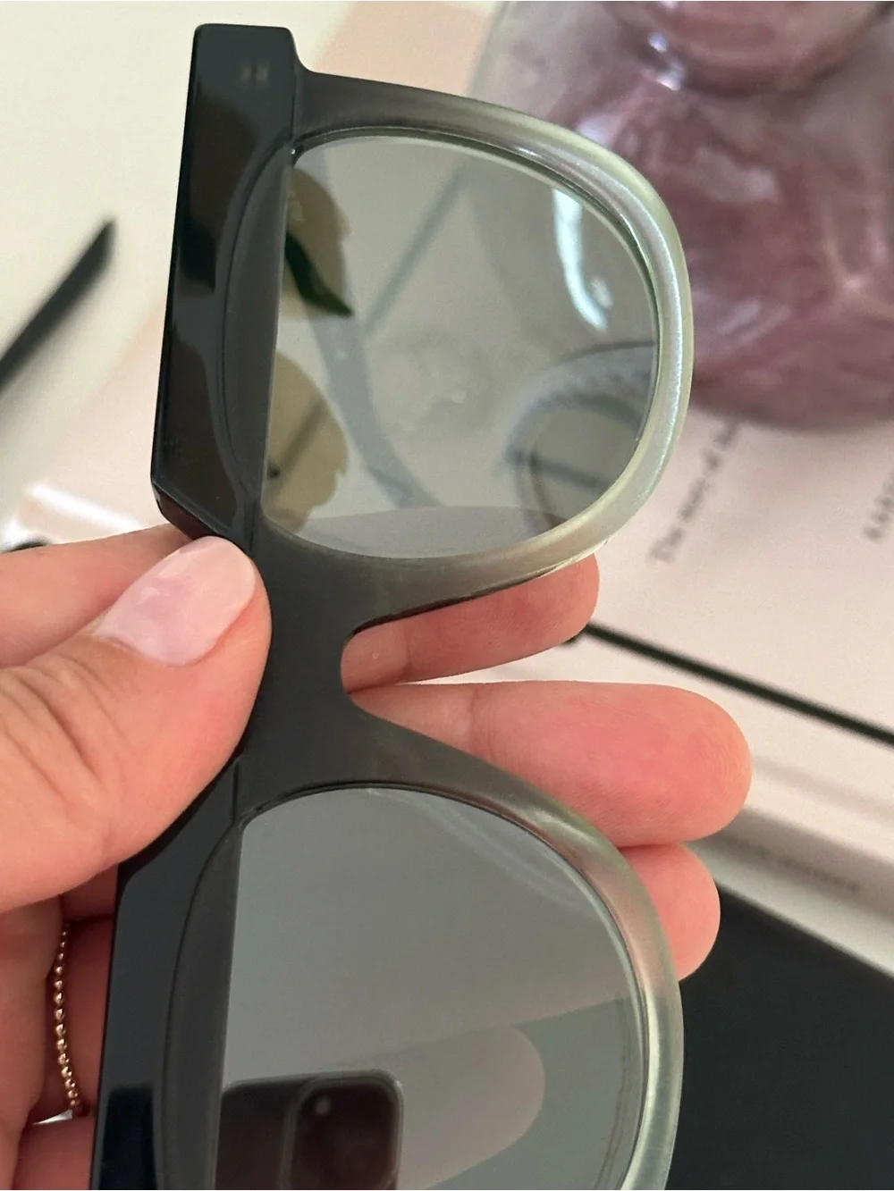 Rocky Black-to-Green Gradient Men's Sunglasses